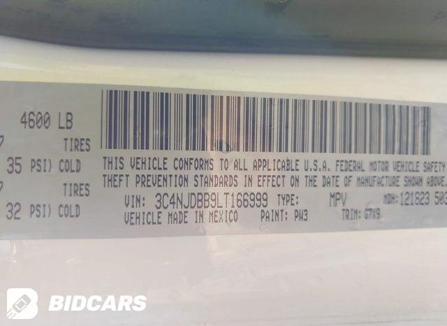 3C4NJDBB9LT166999 2020 Jeep Compass photo no. 9