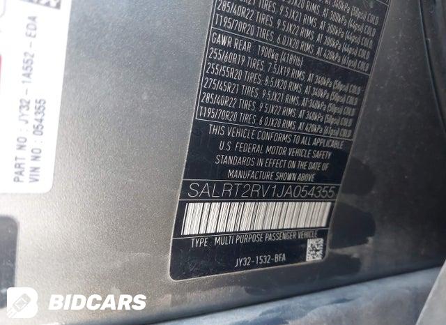 SALRT2RV1JA054355 2018 Land Rover Discovery photo no. 9