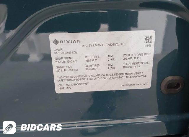 2027 Rivian R2 — VIN 7PD2EAABXVN002261, şəkil 9