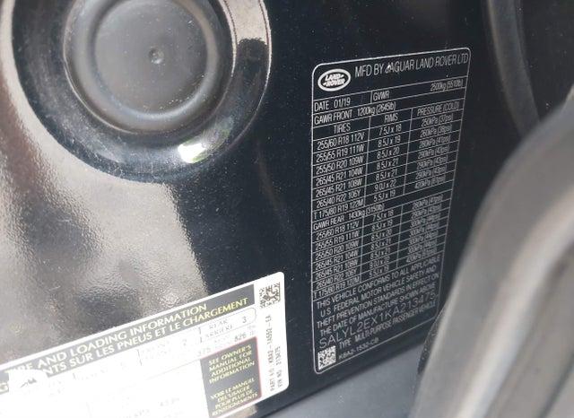 SALYL2EX1KA213475 2019 Land Rover Range Rover photo no. 9