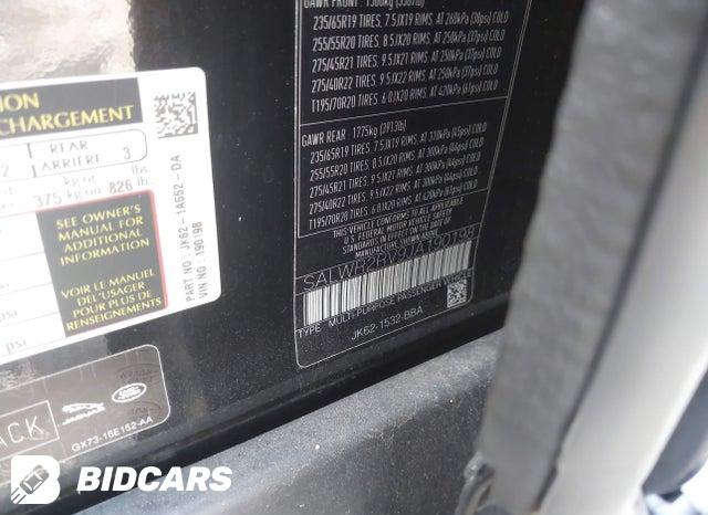 SALWR2RV9JA190198 2018 Land Rover Range Rover photo no. 9