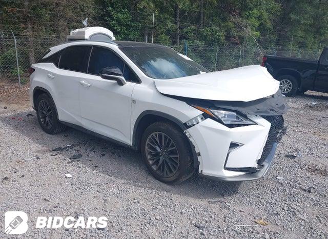 2016 Lexus RX — VIN 2T2BGMCA7GC002887, şəkil 1