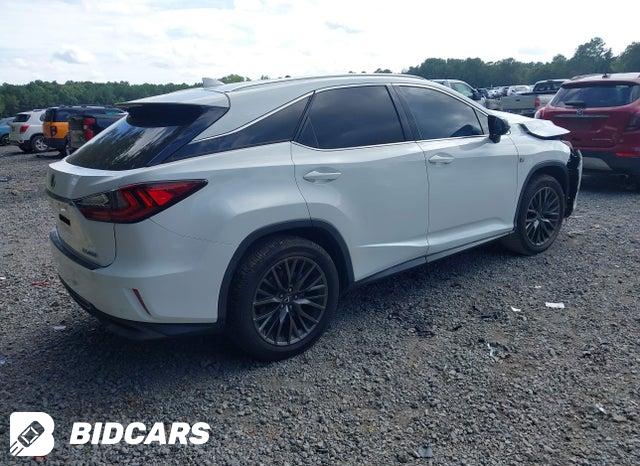 2016 Lexus RX — VIN 2T2BGMCA7GC002887, şəkil 4