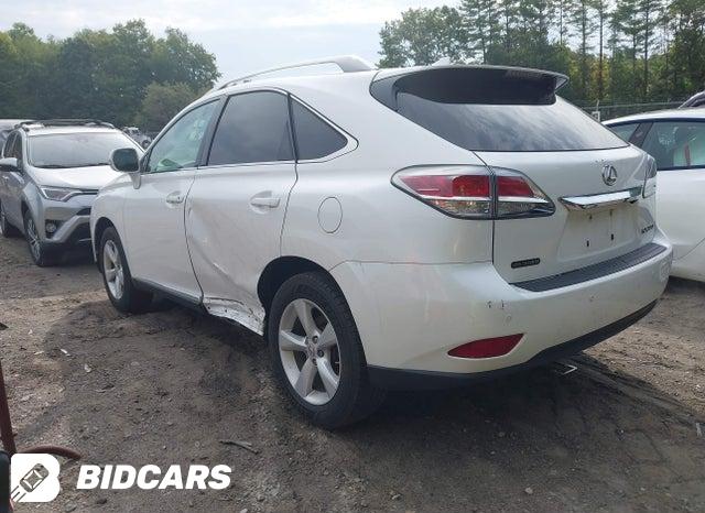 2T2BK1BAXFC332245 2015 Lexus RX photo no. 3
