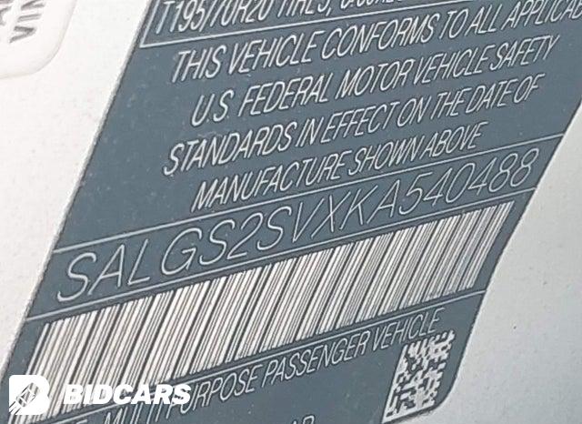 SALGS2SVXKA540488 2019 Land Rover Range Rover photo no. 9