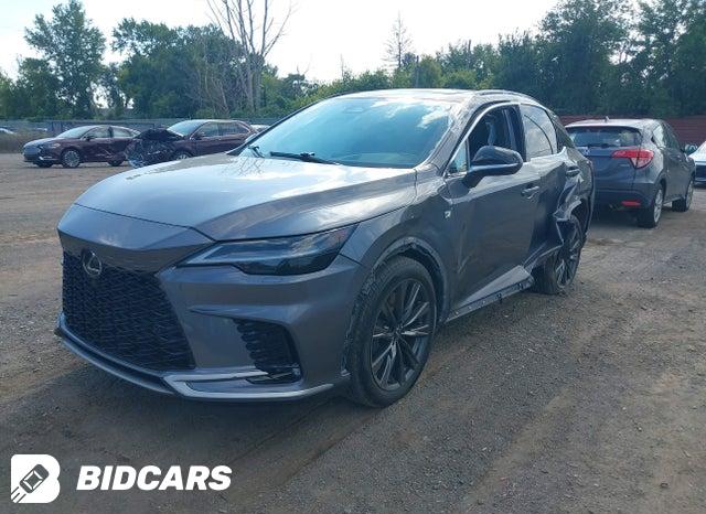 2023 Lexus RX — VIN 2T2BAMCAXPC019040, şəkil 2