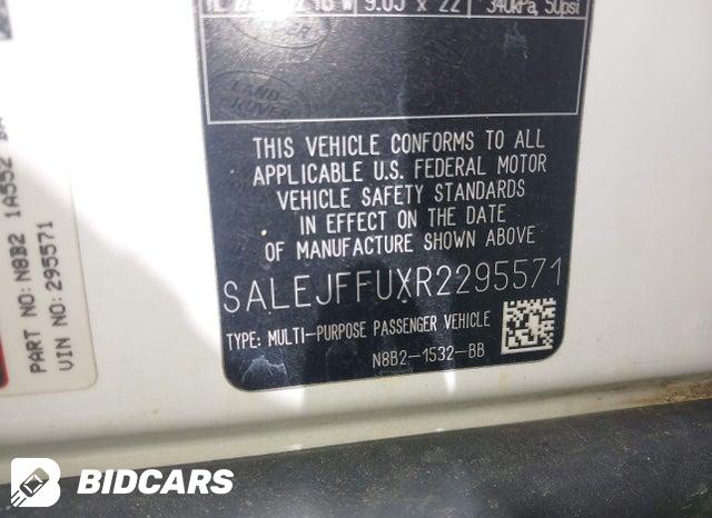 2024 Land Rover Defender — VIN SALEJFFUXR2295571, şəkil 9