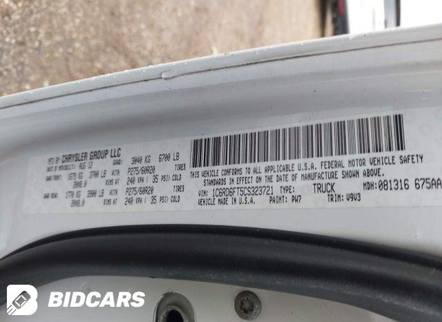 1C6RD6FT5CS323721 2012 RAM 1500 photo no. 9