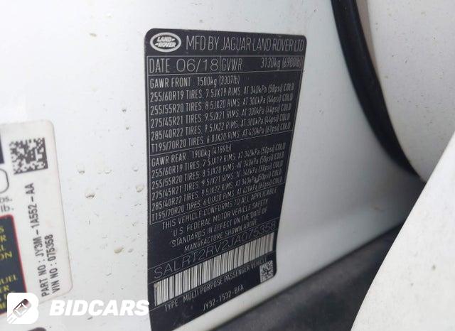 SALRT2RV2JA075358 2018 Land Rover Discovery photo no. 9