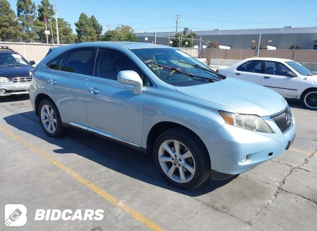 2T2ZK1BA4AC002608 2010 Lexus RX photo no. 1