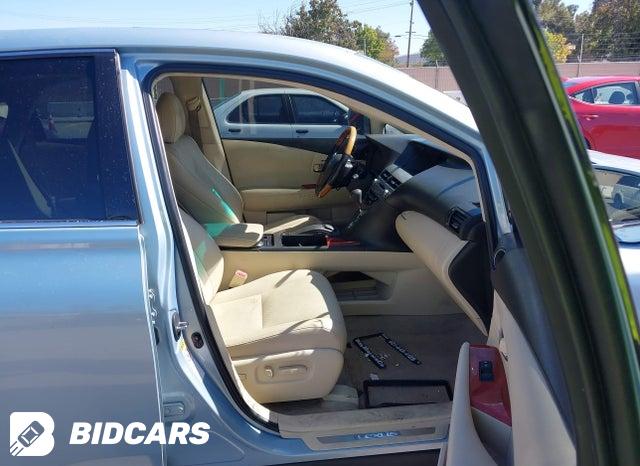 2T2ZK1BA4AC002608 2010 Lexus RX photo no. 5