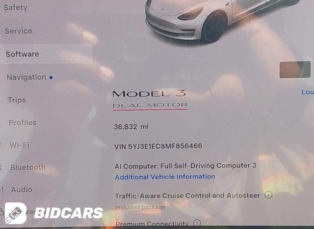 2021 Tesla MODEL 3 — VIN 5YJ3E1EC8MF856466, şəkil 7