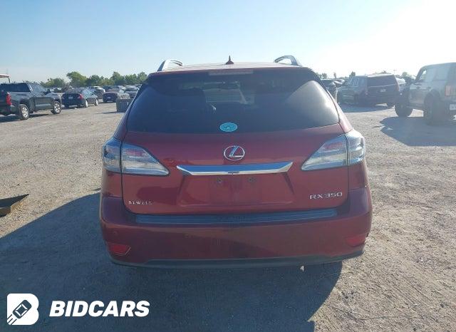 2T2ZK1BA3BC053003 2011 Lexus RX photo no. 17