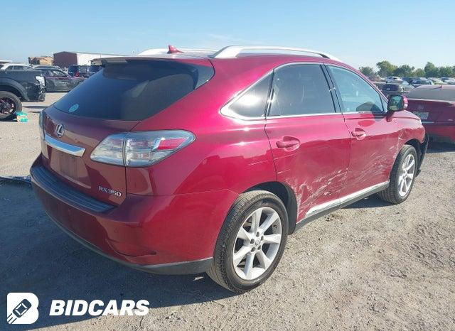 2T2ZK1BA3BC053003 2011 Lexus RX photo no. 4