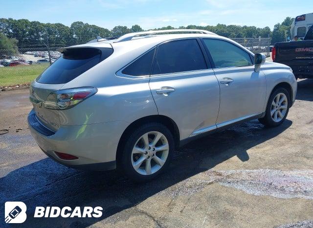 2T2BK1BA5CC139125 2012 Lexus RX photo no. 4