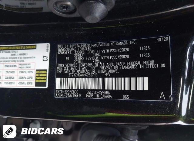 2T2YZMDA4MC262713 2021 Lexus RX photo no. 9