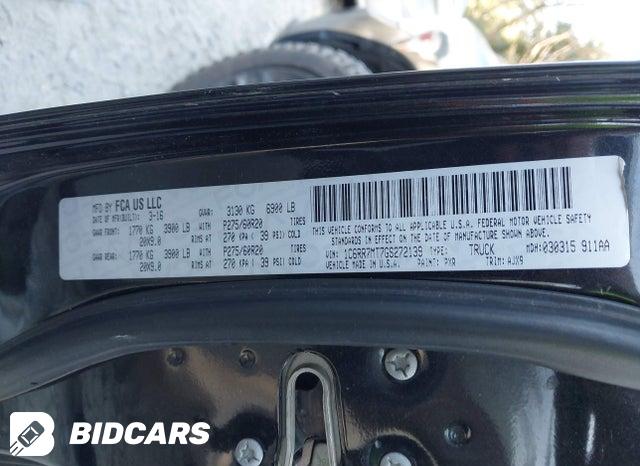 2016 RAM 1500 — VIN 1C6RR7MT7GS272139, şəkil 9