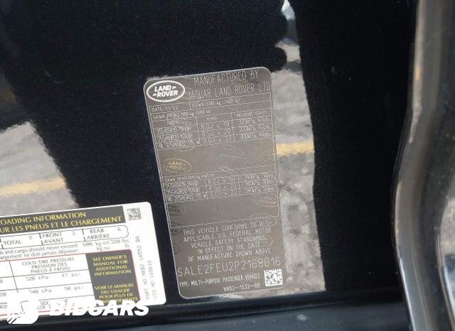 2023 Land Rover Defender — VIN SALE2FEU2P2168616, фото 9