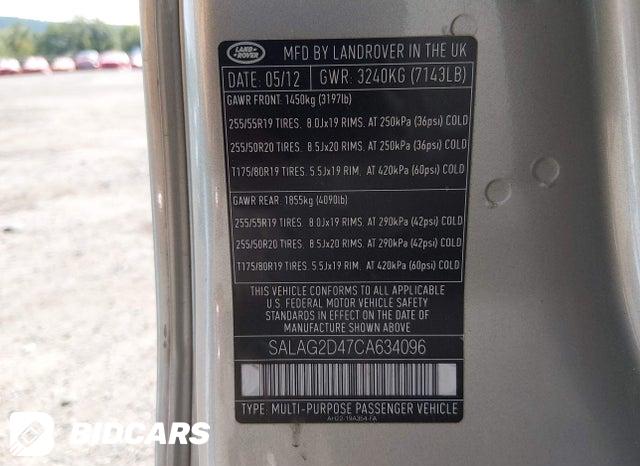 SALAG2D47CA634096 2012 Land Rover LR4 photo no. 9