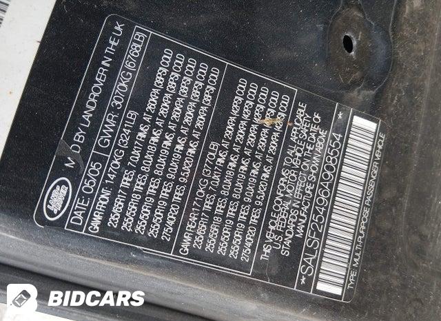 SALSF25496A908554 2006 Land Rover Range Rover photo no. 9