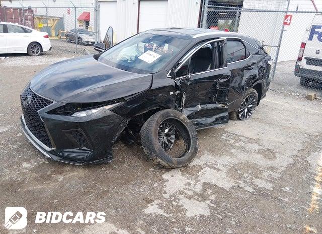 2022 Lexus RX — VIN 2T2SZMDA6NC363646, şəkil 2