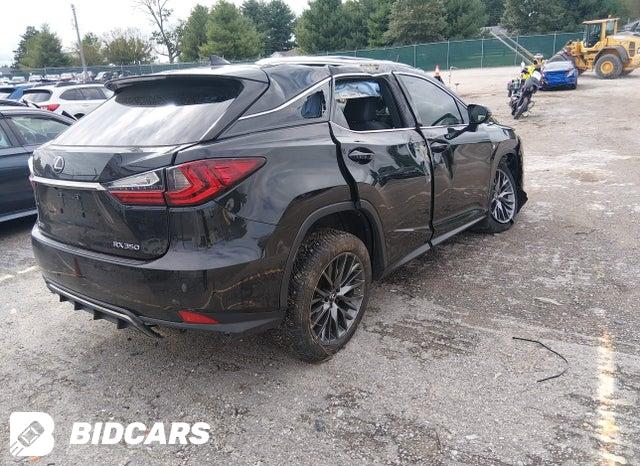 2022 Lexus RX — VIN 2T2SZMDA6NC363646, şəkil 4