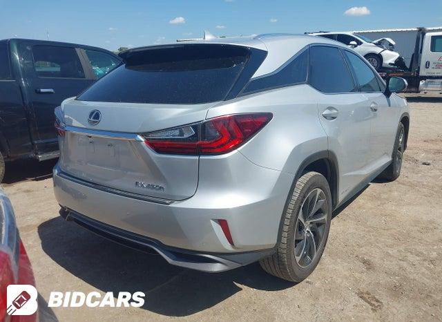 2017 Lexus RX — VIN 2T2BGMCA2HC018867, şəkil 4