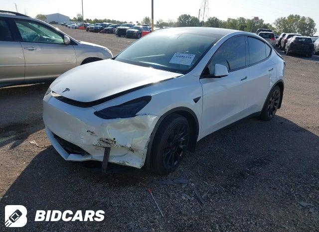 5YJYGDEE3MF144367 2021 Tesla Model Y photo no. 2