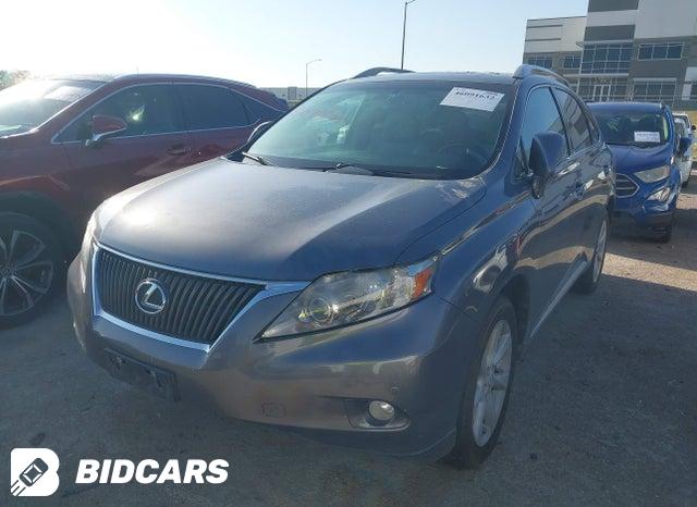 2T2ZK1BA6CC073229 2012 Lexus RX photo no. 2