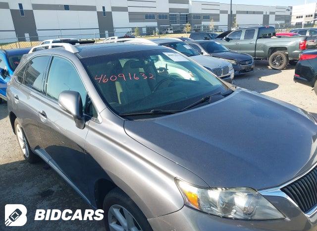 2T2ZK1BA6CC073229 2012 Lexus RX photo no. 6