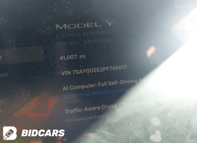 7SAYGDEE2PF745017 2023 Tesla Model Y photo no. 16