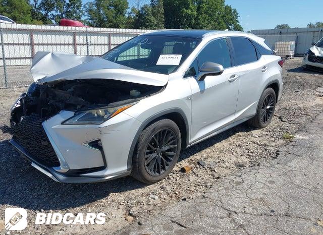 2016 Lexus RX — VIN 2T2BZMCA7GC027556, şəkil 2