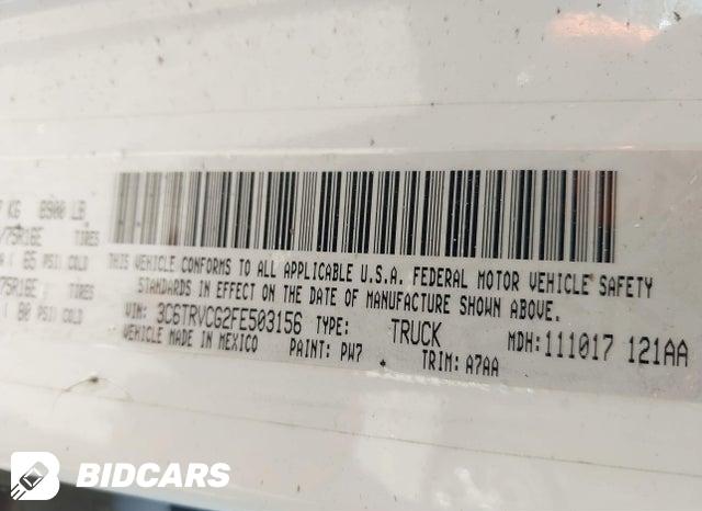 3C6TRVCG2FE503156 2015 RAM Promaster photo no. 9