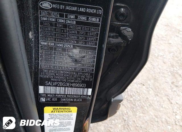 SALVP2BG3EH896903 2014 Land Rover Range Rover photo no. 9