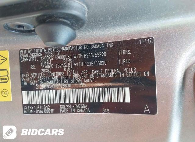 2T2BZMCA0HC128830 2017 Lexus RX photo no. 9