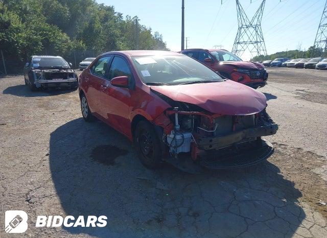 2016 Toyota Corolla — VIN 2T1BURHE2GC649199, фото 1
