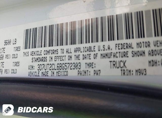 3D7UT2CL6BG572303 2011 RAM RAM 2500 photo no. 9