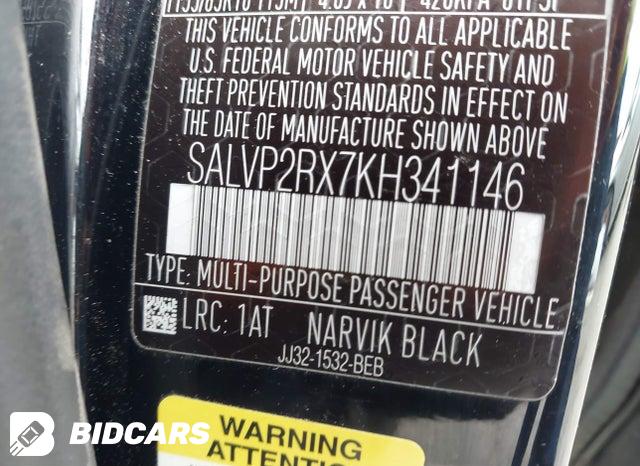 2019 Land Rover Range Rover — VIN SALVP2RX7KH341146, şəkil 9