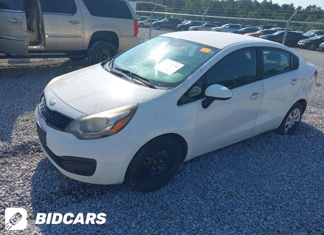 KNADM4A36E6326537 2014 KIA Rio photo no. 2