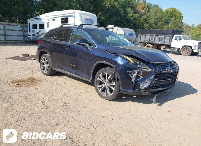 2T2BZMCA1GC041498 2016 Lexus RX photo no. 1