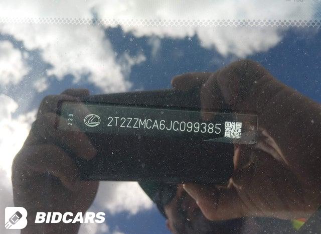 2018 Lexus RX — VIN 2T2ZZMCA6JC099385, şəkil 9