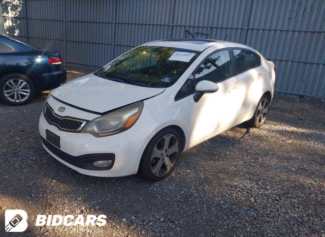 KNADN4A30C6047000 2012 KIA Rio photo no. 2