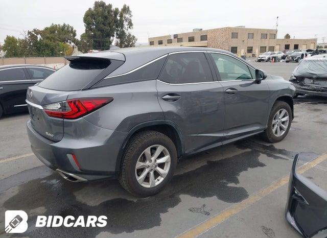 2017 Lexus RX — VIN 2T2ZZMCAXHC081238, şəkil 4