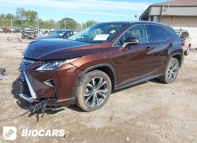 2T2BZMCA0GC039614 2016 Lexus RX photo no. 2