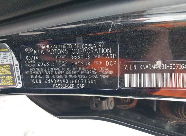 2017 KIA Rio — VIN KNADM4A31H6071641, şəkil 9