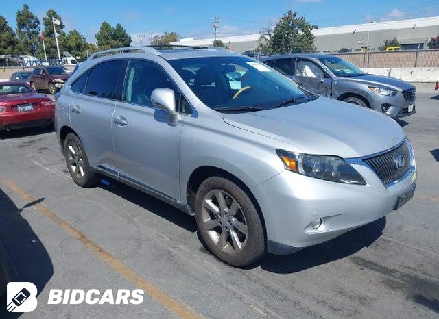 2T2ZK1BA6CC085543 2012 Lexus RX photo no. 1