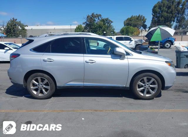 2T2ZK1BA6CC085543 2012 Lexus RX photo no. 14
