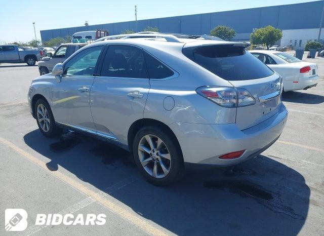 2T2ZK1BA6CC085543 2012 Lexus RX photo no. 3