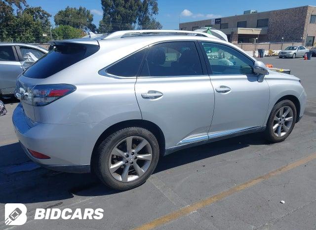 2T2ZK1BA6CC085543 2012 Lexus RX photo no. 4
