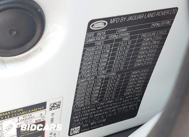 2019 Land Rover Range Rover — VIN SALYL2EX1KA779751, şəkil 9